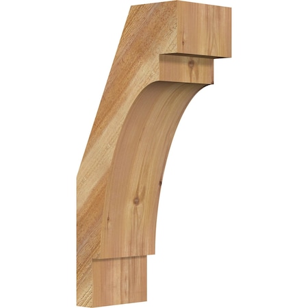 6"W x 10"D x 22"H Merced Rough Sawn Knee Brace, Western Red Cedar